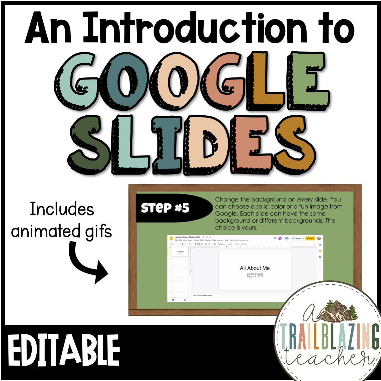 How To Use Gifs To Teach Google Slides