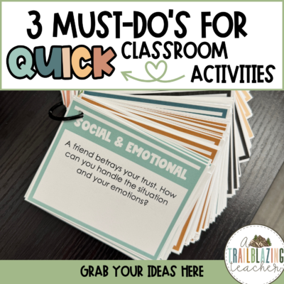 3 Quick and Simple Problem-Solving Activities for Elementary Teachers